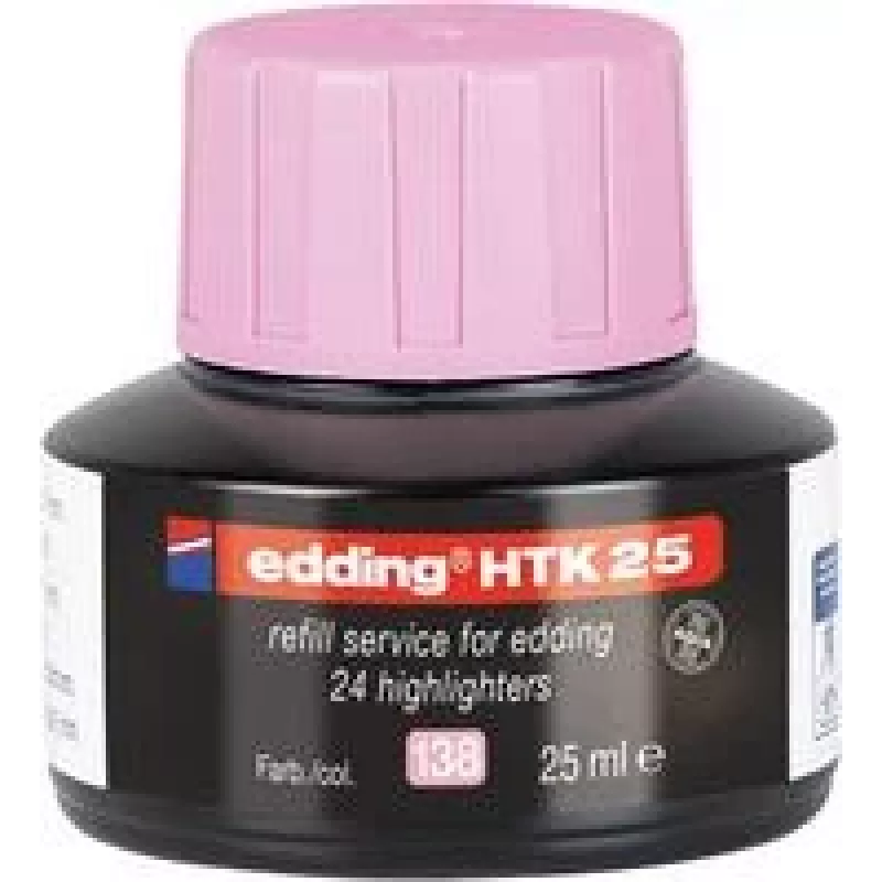 Rašalo kasetės papildymas Edding e-HTK25 rožinė (MPN 4-HTK25138)