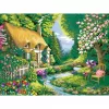 Ravensburger CreArt tapymo pagal skaičius rinkinys Landhaus am Fluss (Namelis prie upės)
