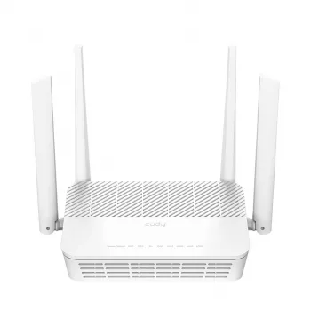 Stalinis „Wi‑Fi 6“ maršrutizatorius „Cudy WR3000H“ — AX3000, dviejų dažnių juostų 2,4/5 GHz, 2,5G WAN, Gigabit LAN (4 prievadai)