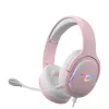 Subsonic Spectra LED žaidimų ausinės Sweety Pink