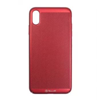 Telefonui skirta šilumos išsklaidymo dėklas Tellur, skirtas „iPhone XS Max“ — raudonas