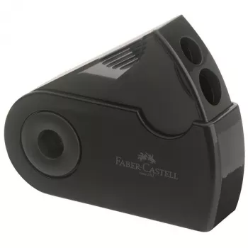 Rankinis drožtukas Faber-Castell SLEEVE juodas