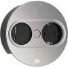 Kištukinis lizdas Tipas F Bachmann 946.004 USB A USB C nerūdijantis plienas