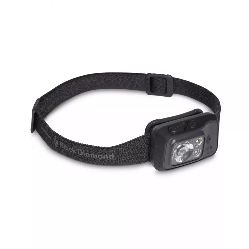 Juoda Diamond SPOT 400-R HEADLAMP GRAPHITE priekinis žibintuvėlis