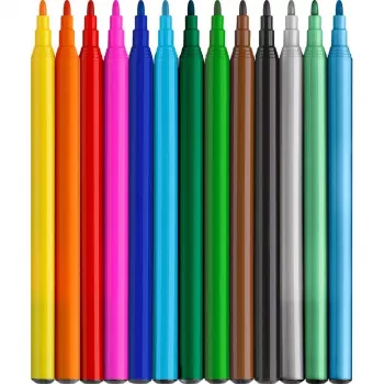 Flomasteriai Faber-Castell 554214 Įvairių spalvų 13 vnt.