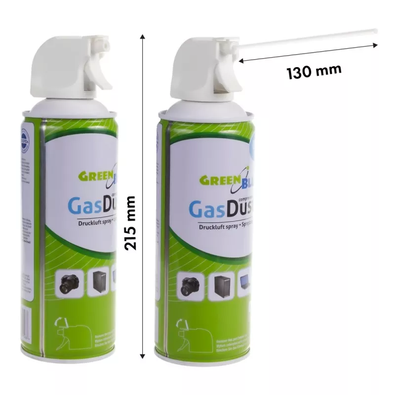 Suspaustas oras GreenBlue GB400 400ml pistoletinis purkštuvas - pistoletinis purškalas
