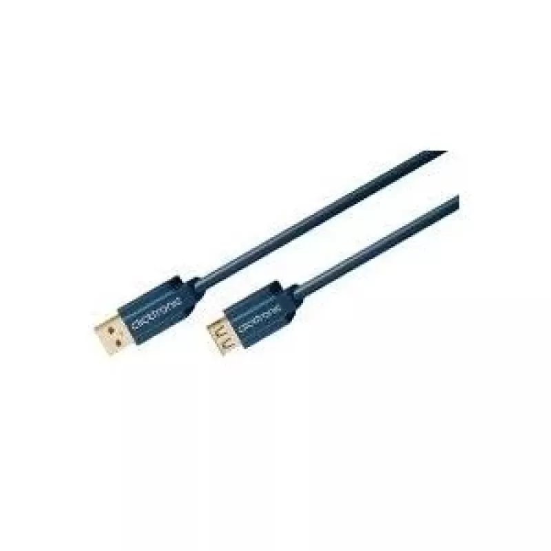 ClickTronic 3m USB 3.0 A/A m/f 3m USB A USB A mėlynas USB kabelis (70120)