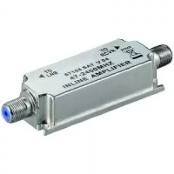 Wentronic Goobay SAT/BK antenos stiprintuvas, 47-2400 MHz, 20 dB - linijinis stiprintuvas signalams stiprinti (67155)