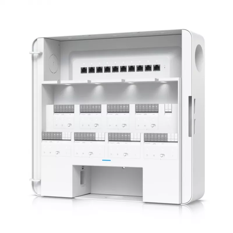 Ubiquiti Enterprise Access Hub apsaugos durų valdiklio spinta 8 durims Ethernet