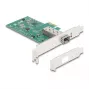 DeLOCK PCI Express x1 kortelė į 1 x SFP lizdą 100Base-FX RTL