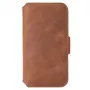 Krusell PhoneWallet Samsung Galaxy S21+ – odinis dėklas su pinigine, vintage cognac
