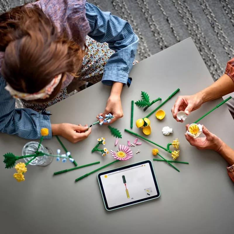 LEGO ICONS 10347 Botaninė kolekcija – Maža saulėta puokštė