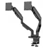 Monitoriaus laikiklis LC-Power LC-EQ-A34B-D 34 col. stalo juodas spaustukas 40 kg