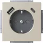 Busch-Jaeger SCHUKO kištukinis lizdas USB-A+C 20 EUCB2USBAC-866 (2CKA002011A6314)