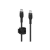 Belkin BOOSTCHARGE PRO Flex USB kabelis 3 m USB 2.0 USB C juodas (CAB011BT3MBK)