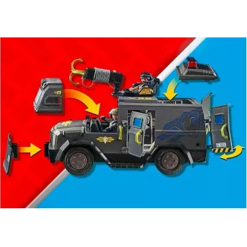 Veiksmo/Nuotykių žaidimų rinkinys Playmobil City Action 71144 Įvairiaspalvis 5–10 metų
