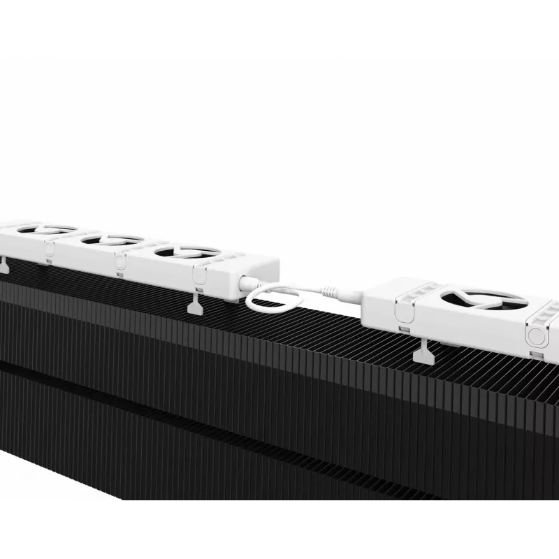 SpeedComfort Trio rinkinys baltas ventiliatorius