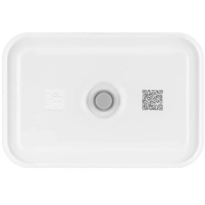Pietų dėžutė ZWILLING FRESH & SAVE 1 L, plastikinė su silikoniniu sandarikliu, pilka/baltas