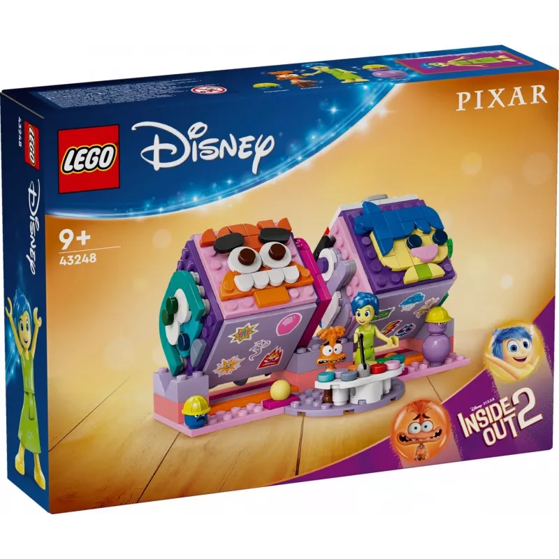 Statybinis žaislas „LEGO Disney Pixar Inside Out 2“ nuotaikos kubelių rinkinys 43248