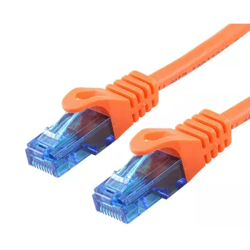 Tinklo kabelis LOGON UTP Cat.5e oranžinis 1,5 m — RJ-45 į RJ-45