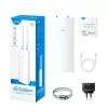 Cudy LT500 belaidis maršrutizatorius Fast Ethernet Dual-band (2,4 GHz / 5 GHz) 4G Baltas