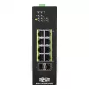 Tripp Lite NGI-S08C2POE8 tinklo komutatorius valdomas Gigabit Ethernet (10/100/1000) maitinimas per eternetą (PoE) juodas (NGI-S08C2POE8)