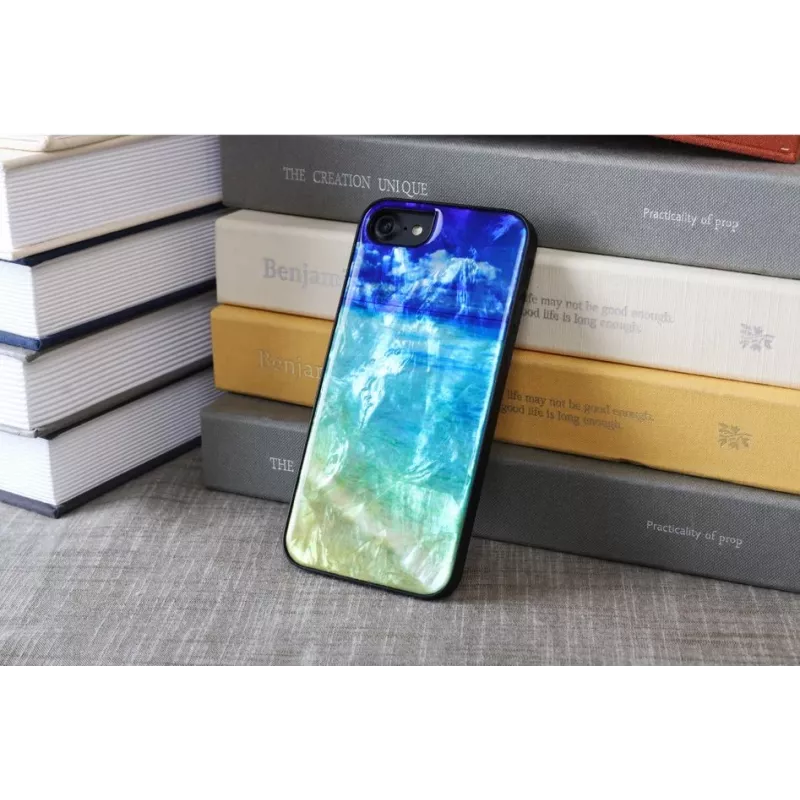 Apsauginis telefono dėklas iKins, skirtas Apple iPhone 8/7 — paplūdimio juoda