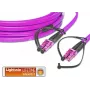 Lightwin LC-LC OM4 0,5 m šviesolaidinis kabelis 0,5 m violetinis (LDP-50 LC-LC 0.5 OM4 FD)
