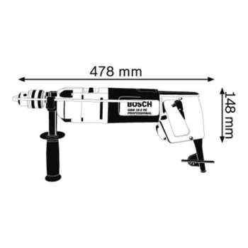Gręžtuvas Bosch 0 601 120 503, 1450 RPM, 3,7 kg, 1050 W