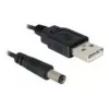 USB maitinimo laidas DeLOCK 82197 1m USB A vyriškas/vyriškas