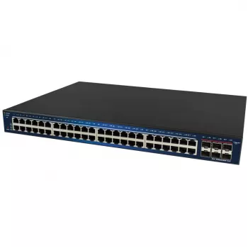 Ethernet komutatorius ALLNET ALL-SG8454M-10G – 48+6 prievadų valdomas Gigabit su 10G aukštynkrypčio ryšio prievadais
