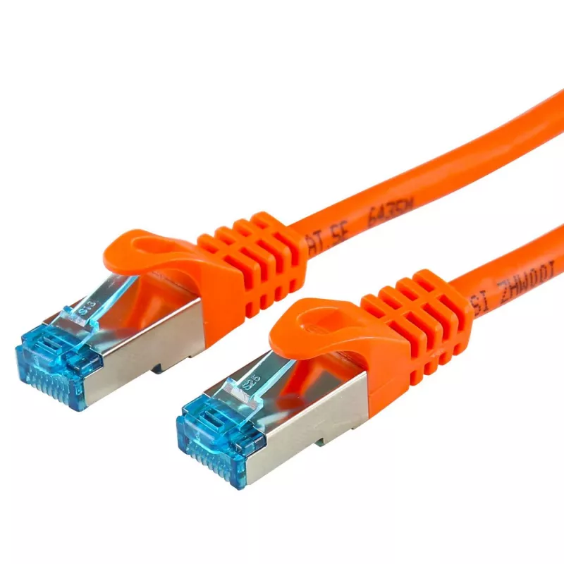 LOGON TCR55SS005O tinklo kabelis oranžinis 0,5 m Cat5e SF/UTP (S-FTP) (TCR55SS005O)