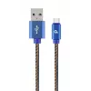 USB 2.0 laidas GEMBIRD USB A į USB C 2 m, 0,48 Gbit/s, 2,1 A, mėlynas