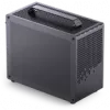 Kompiuterio korpusas Jonsplus Z20 Mesh Mini Tower Micro-ATX juodas