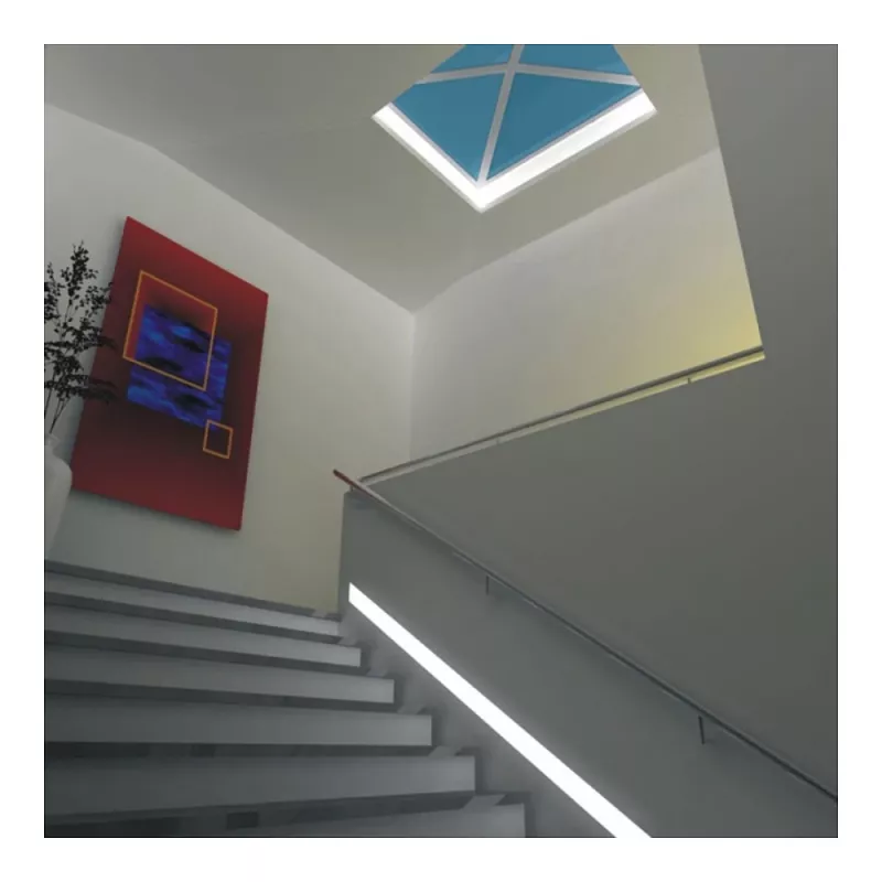 Synergy 21 LED Profil 200cm, Zinkblech Type-D2
