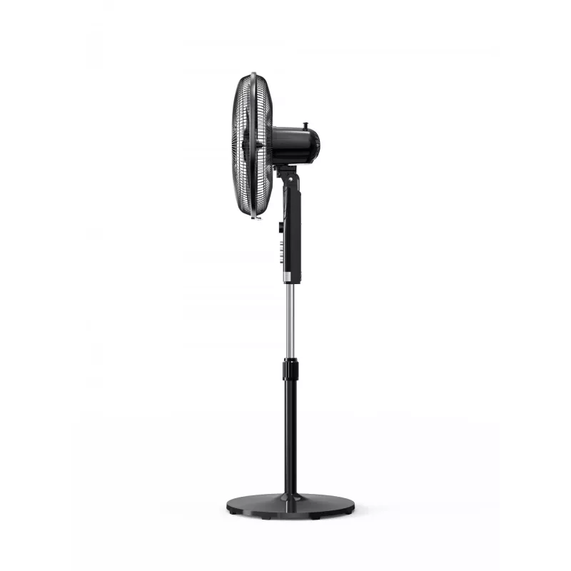 Ant grindų pastatomas ventiliatorius su mentėmis Midea FS40-23MT — 3 greičiai, laikmatis 2 val., 50 W, 220–240 V, baltas, 1300 mm aukštis