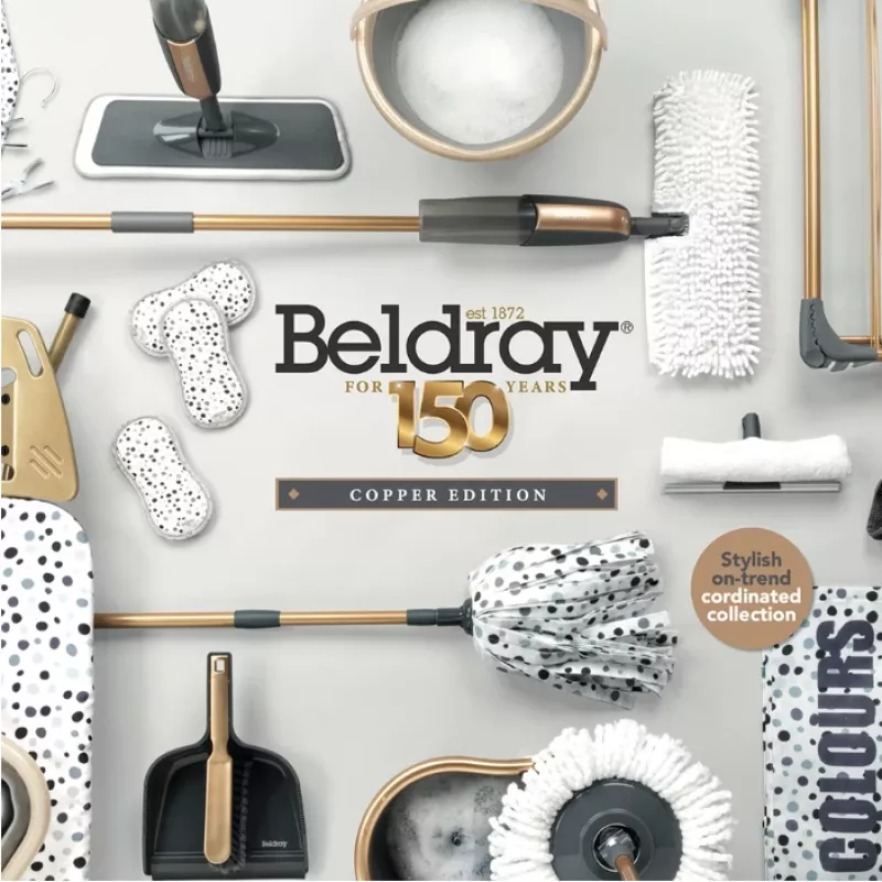 Garų šluota Beldray LA069066GRYEU7 1500W lengva kietoms grindims, greitas valymas garais