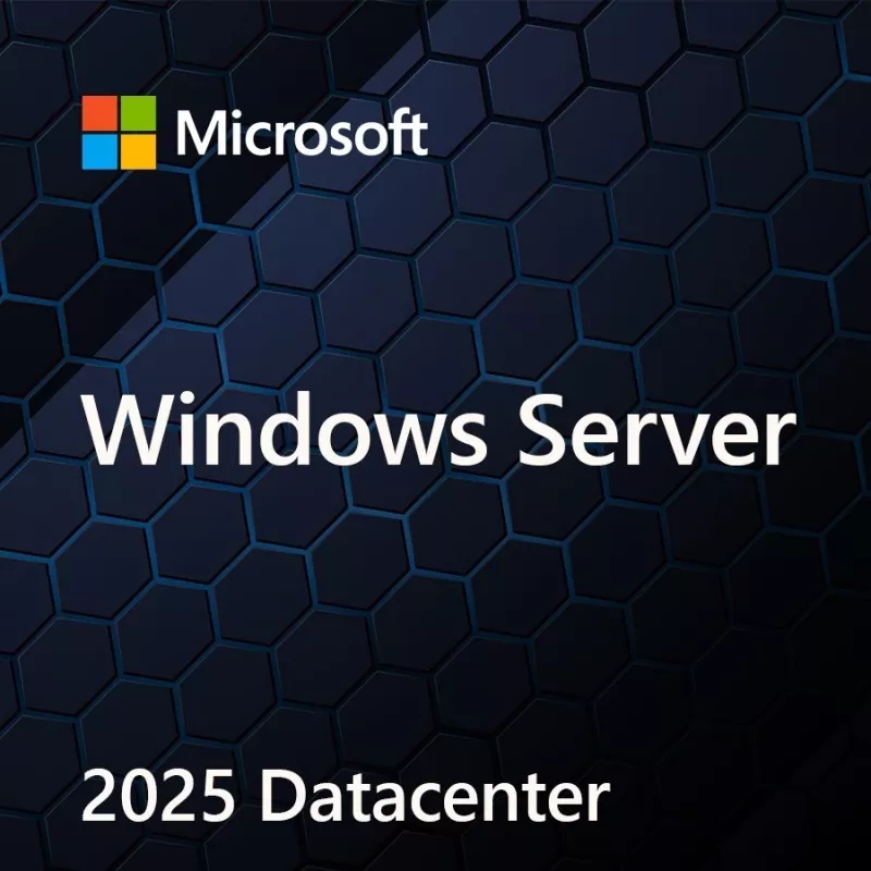 Microsoft Windows Server 2025 DataCenter 1 licencija (-os)