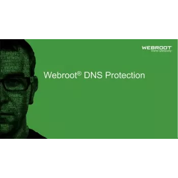Webroot | DNS Protection with GSM Console | 2 metai | Licencijos kiekis 1-9 vnt.
