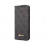 GUESS | Knyginis dėklas | Apple | iPhone 14 Pro Max | Guma/Silikonas | Juoda
