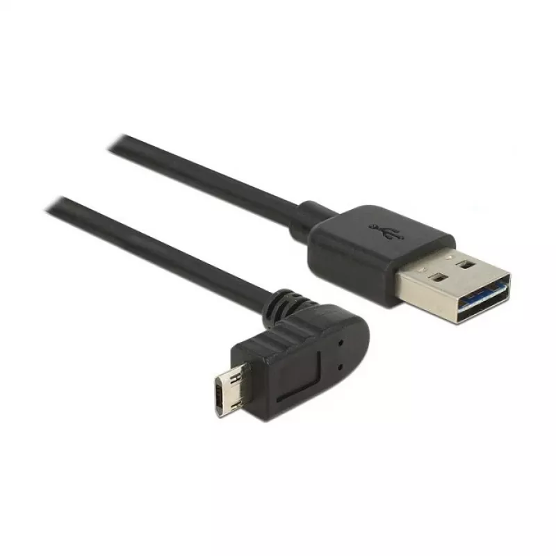 USB laidas DeLOCK 83857 USB 2.0 3 m USB A Micro-USB B Juoda