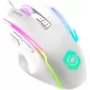 Laidinė žaidimų pelė Speedlink DECUS USB balta — ergonomiškas dizainas, modelis SL-680024-WT