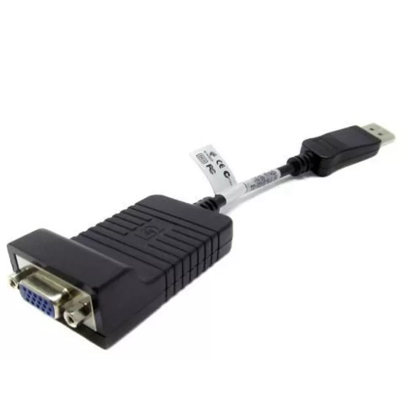 Vaizdo kabelio adapteris HP 753745-001 DisplayPort į VGA 0,2 m juodas