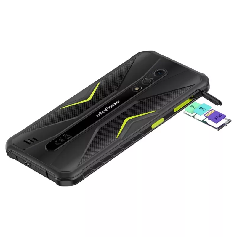 Ulefone Armor X12 Pro 4/64GB juoda/žalia be pakrovėjo