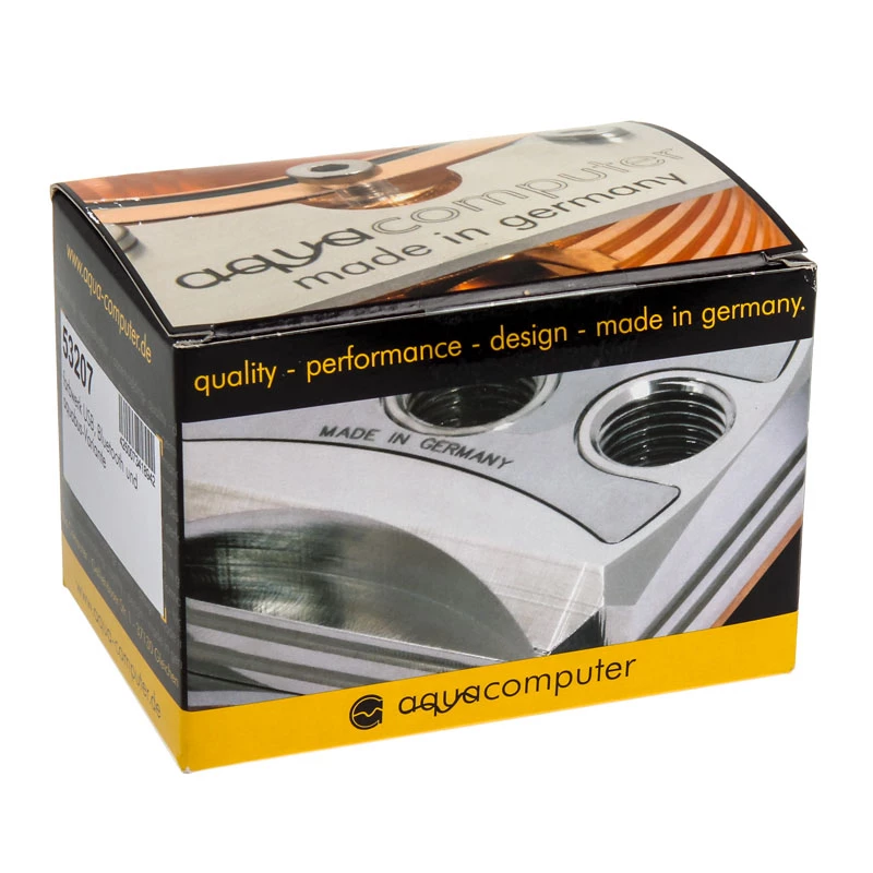 Apšvietimo LED valdiklis Aqua-Computer farbwerk USB — 12 V, 2,5 A, juodas