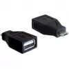 DeLOCK - USB adapteris - USB Type A, 4 kontaktų (mot.) - 5 kontaktų Micro-USB Type B (vyr.) (65296)