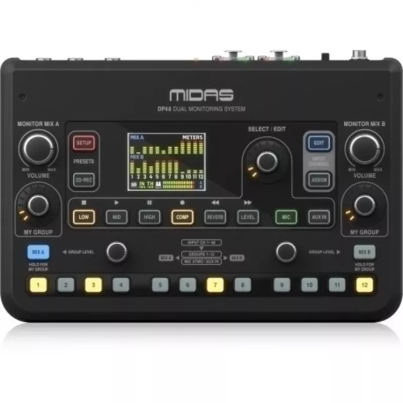 Mixer Midas DP48 48 kanalų OEM skaitmeninė asmeninė monitorių sistema