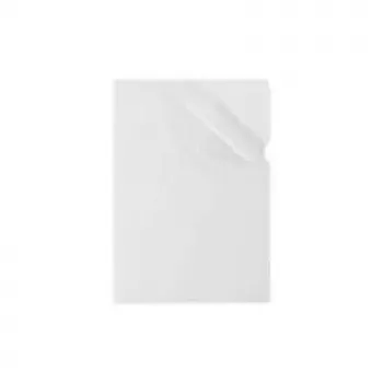 ELBA Punched Pockets A4, PVC, 0.15mm, Colourless, Open Top and Side (680915)