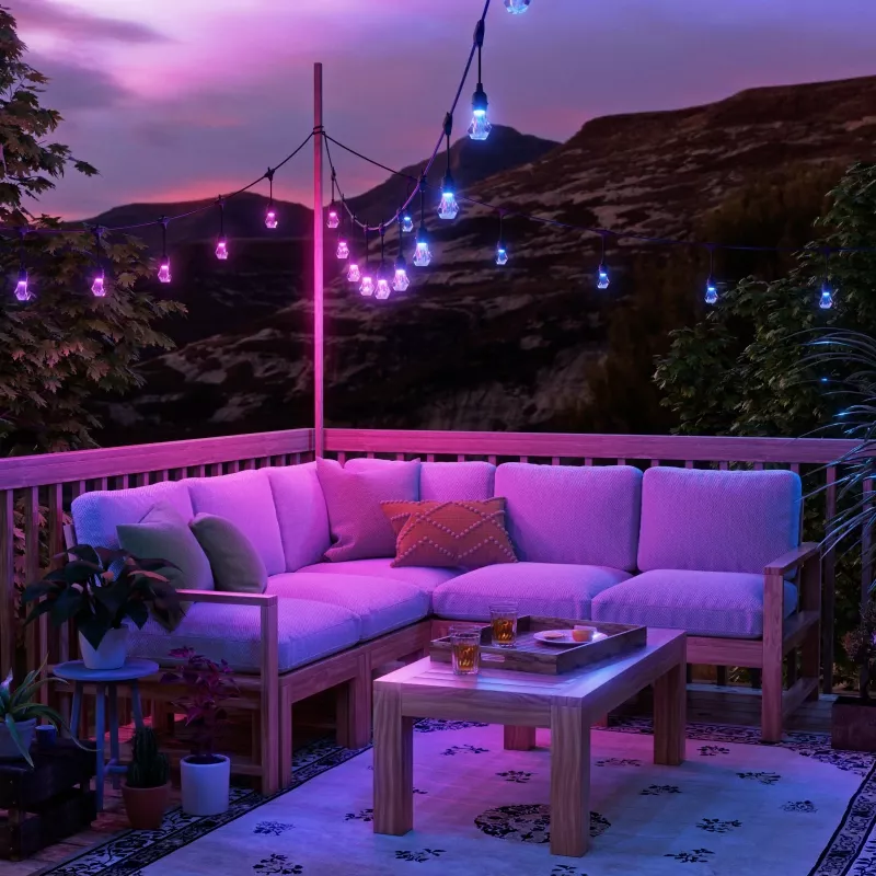 Išmanus sodo apšvietimas Nanoleaf NF084K02-40SLO