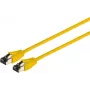 Tinklo kabelis S/CONN 08-41012 geltonas 0,5 m Cat8.1 F/FTP